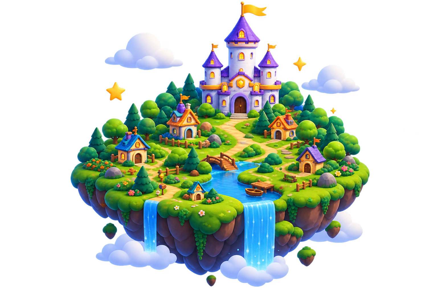Wise Minds floating adventure island